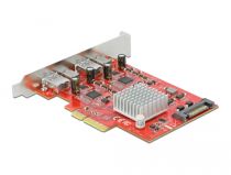 PCI Express x4 Karte zu SuperSpeed USB 10 Gbps mit 2 x USB Typ-A und 2