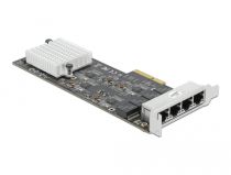 PCI Express x4 Netzwerkkarte 2,5 Gigabit LAN 4 x RJ45 RTL8125