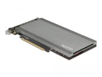 PCI Express x16 Karte zu 4 x intern NVMe M.2 Key M mit KÃ¼hlkÃ¶rper un