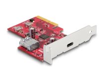 PCI Express x4 Karte zu 1 x extern USB 10 Gbps USB Type-Câ„¢ Buchse + 