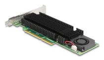 PCI Express x8 Karte zu 2 x intern NVMe M.2 Key M mit RAID - Low Profi