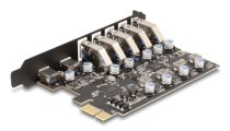 USB 5 Gbps PCI Express x1 Karte zu 5 x extern Typ-A + 2 x extern USB T