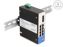 Switch Industrie Gigabit Ethernet Switch 8 Port RJ45 2 Port SFP pour H