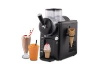 Unold 48956 Sofie negra 2en1 máquina granizados helados blandos