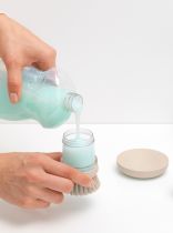 Brabantia Brosse à bobines + Distributeur savon Soft Beige