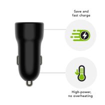 dbramante1928 recarga Adaptador corriente coche 18 vatios (USB