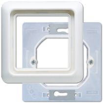 achat Domotique - Jung CD 681 WU WW Cadre finition UP WD 1f bride détanchéité CD681WUWW