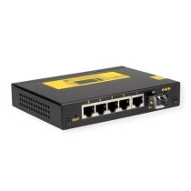 Switch ROLINE Industrie Gigabit Switch, 5x RJ-45 + 1x SFP