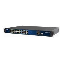 Revenda Switch - Switch ALLNET Switch full managed Layer2+ 24 Port â€¢ 24x GbE â€¢ PoE 