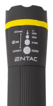 Entac flashlight Zoom plastic (counter display 24 pieces)