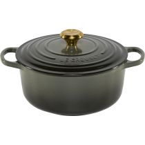 achat Skillet et Casseroles - Le Creuset Signature rôtissoire ronde 26 cm thyme 21177261734441