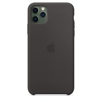 Apple Silicone Case pour iPhone 11 Pro Max black