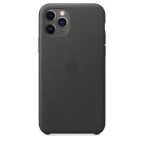 Apple Leather Case for iPhone 11 Pro  black