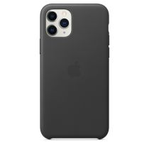 Apple Leather Case for iPhone 11 Pro  black