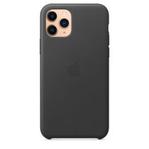 Apple Leather Case for iPhone 11 Pro  black