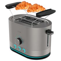 Revenda Torradeiras - Torradeira Cecotec Shine&Toast Dupla em aço inoxidável, 850 Watt, para