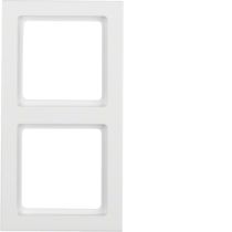 achat Domotique - Berker 10126099 Cadre Q.3 blanc polaire, velours