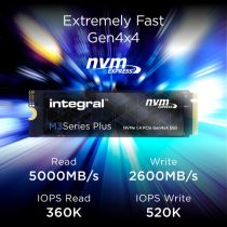 Internal SSD M.2 500Go Integral INSSD500GM280NM3P 5000 MB/s