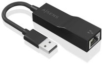 achat Photo - Aisens Conversor USB 3.0 a Ethernet Gigabit 10/100/1000 Mbps - 15cm - 