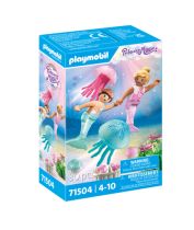 PLAYMOBIL 71504 Princess Magic Enfants mer + méduses, jeu con