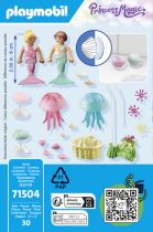 PLAYMOBIL 71504 Princess Magic Enfants mer + méduses, jeu con