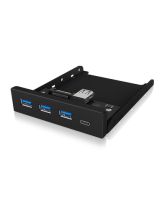 BOX IB-HUB1418-i3 Panneau avant hub USB 3.0 Type-A et Type-C