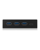 BOX IB-HUB1418-i3 Panneau avant hub USB 3.0 Type-A et Type-C