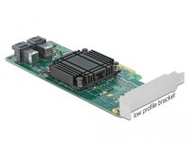 PCI Express x8 Karte zu 2 x intern SFF-8643 NVMe - Low Profile Formfak