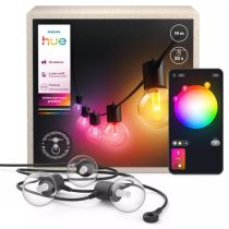 Cadena luces exterior Philips Hue Festavia Globe, Blanco Colour