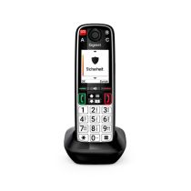 Téléphone sans fil Gigaset EASY 500HX Seniorentelefon noir