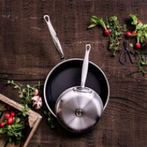 GreenPan Premiere frying pan set 2-piece, 20+28cm stainless steel