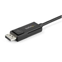 Câble Usb Type C Vers Displayport 1m - Mâle - Mâle - Noir