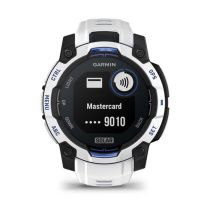 Smartwatch Garmin InstinctÂ® 3 Solar 45mm Schwarz/SteinweiÃŸ mit Silik