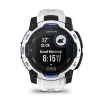 Smartwatch Garmin InstinctÂ® 3 Solar 45mm Schwarz/SteinweiÃŸ mit Silik