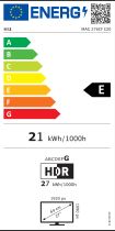 Ecran jeu Led 27 Msi Mag276cf E20 incurvé - Va - Fhd - Dp -