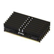 Revenda Memória RAM para PC - Kingston 128GB 6000MT/s DDR5 ECC Reg CL32 DIMM (Kit of 8) FURY Renegad