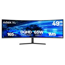 Revenda Monitor Outras marcas - Monitor Nilox MONITOR 49 DUAL DQHD CURVO 165HZ
