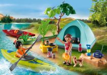 PLAYMOBIL 71425 Family Fun Zelten, Jeu construction Série : Famil