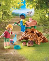 PLAYMOBIL 71512 City Life Cura della famiglia di ricci, giocattolo 