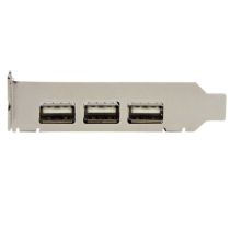 STARTECH.COM 4 Port USB 2.0 PCI Express Low Profile Schnittstellenkart