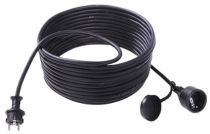 Revenda Domótica - BACHMANN Extensão 3G1,5mm sw 1m H07RN-F contacto terra em borracha 