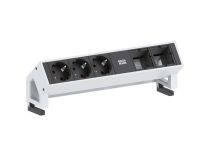 Comprar Domótica - BACHMANN DESK2 3x contacto puesta tierra 2x ABD GST18 blanco 902.201