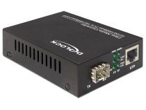 Convertisseur média 10 100 1000Base-T vers 100 1000Base-X SFP