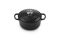 Le Creuset Signature Brater redondo 18 cm negro mate