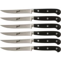 achat Autre - Électroménager - Berkel Adhoc Glossy Noir Steak Set 6 pcs. dentelé KAD6ST11SRBBL