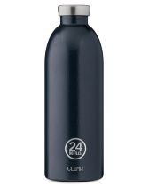24Bottles Bouteille Clima Bleu foncé rustique, 850 ml