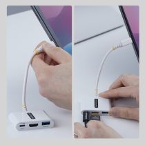 Startech Docking Station USB-C HDMI 140 Watt