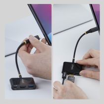 Station daccueil Startech USB-C HDMI 140 Watt