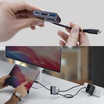 Station daccueil Startech USB-C HDMI 140 Watt