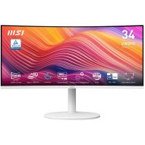 Revenda Monitor Outras marcas - MSI Modern MD342CQPWDE, Monitor LED 86,4 cm (34 polegadas), branco, WQ